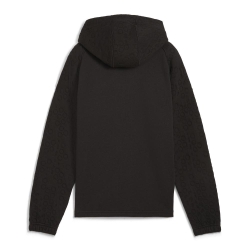 Sweat Zippé Noir Garçon Puma Hooded