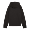 Sweat Zippé Noir Garçon Puma Hooded