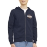 Sweat Zippe Marine Garçon Jack & Jones Jjelogo