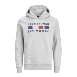 Sweat à Capuche Gris Garçon Jack & Jones Freddie