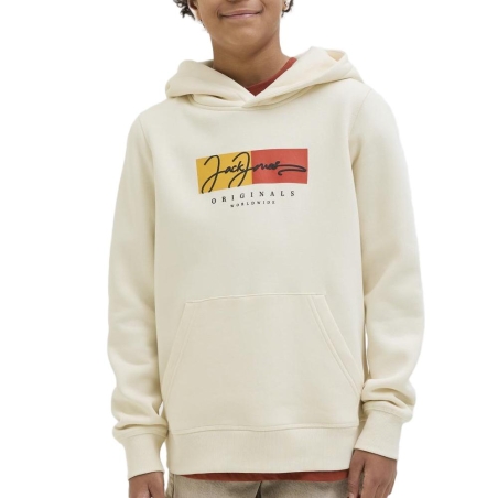 Sweat Beige Garçon Jack & Jones Jorfrederik