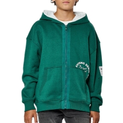 Sweat Zippé Vert Garçon Kaporal MERRYH