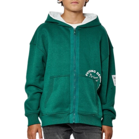 Sweat Zippé Vert Garçon Kaporal MERRYH