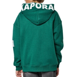 Sweat Zippé Vert Garçon Kaporal MERRYH