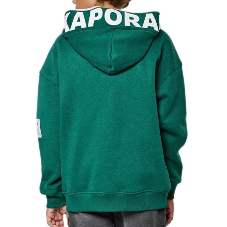 Sweat Zippé Vert Garçon Kaporal MERRYH
