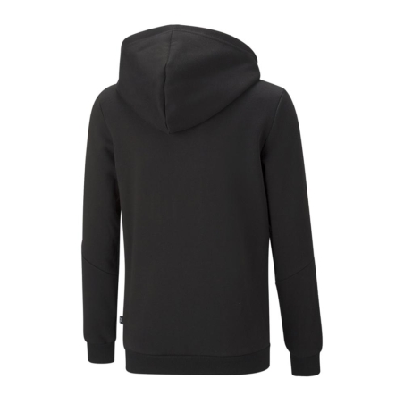 Sweat Zippé Noir Garçon Puma Tape