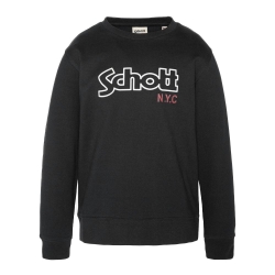 Sweat Noir Junior Schott Vintage