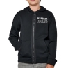Sweat zippé Noir Garçon Kaporal MULL