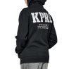 Sweat zippé Noir Garçon Kaporal MULL