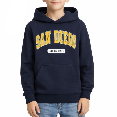 Sweat Marine Garçon Jack & Jones Bradley