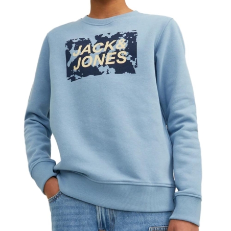 Sweat Bleu Garçon Jack & Jones Colauge