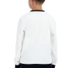 Sweat Blanc/Noir Garçon Le Coq Sportif Graphique