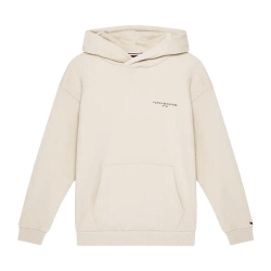 Sweat Écru Garçon Tommy Hilfiger Mini Corp Hoodie
