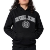 Sweat Capuche Noir Garçon Kaporal Oscar
