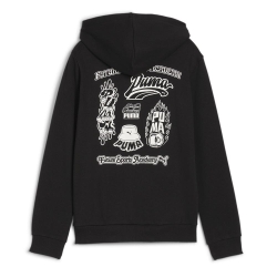 Sweat Noir Garçon/Fille Puma Ess+ Mid 90s