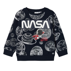 Sweat Marine Garçon Name it Daim Nasa