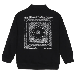 Sweat Noir Garçon Kaporal Osmos