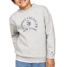 Sweat Gris Garçon Tommy Hilfiger Nautical