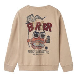 Sweat Beige Garçon Name it Tegeo
