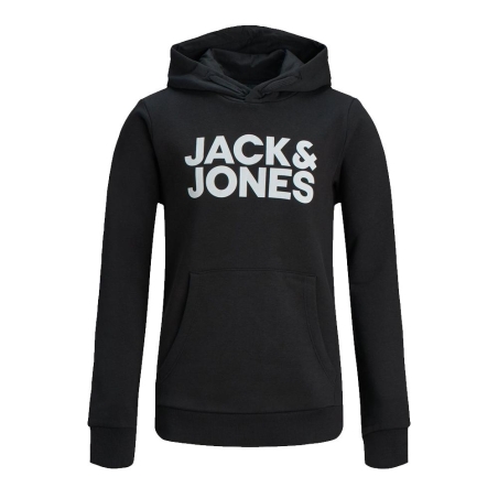 Sweat Noir Garçon Jack and Jones jecorp