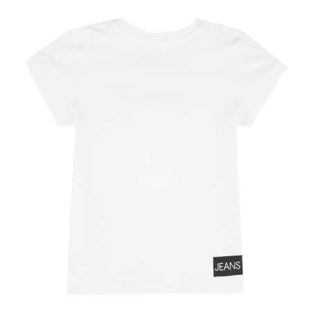T-shirt Blanc Garçon Calvin Klein Jeans IG0IG00380