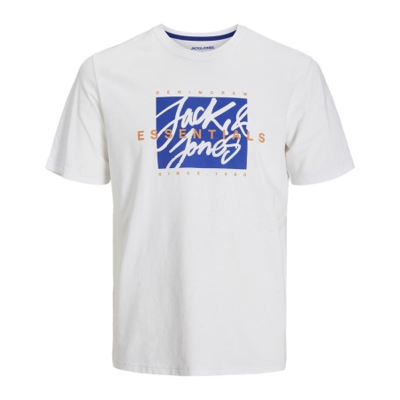 T-shirt Blanc Garçon Jack & Jones Colton