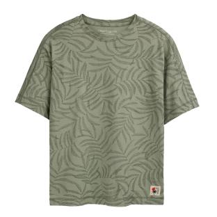T-shirt Vert Garçon Teddy Smith Feuillage