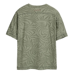 T-shirt Vert Garçon Teddy Smith Feuillage