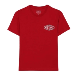 T-shirt Rouge Garçon Kaporal MERCYH