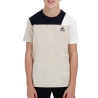 T-Shirt Beige/Noir Garçon Le Coq Sportif Graphique