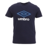 T-Shirt marine garçon Umbro Bas Net