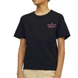 T-shirt Noir Garçon Jack & Jones Konos