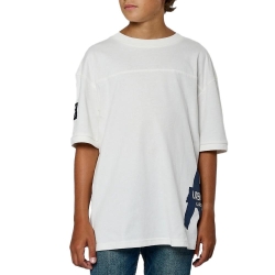 T-Shirt Blanc Garçon Kaporal MARCO