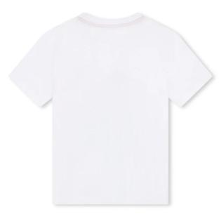 T-Shirt Blanc Garçon Junior Timberland T60090