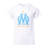 T-shirt Blanc Garçon Olympique de Marseille