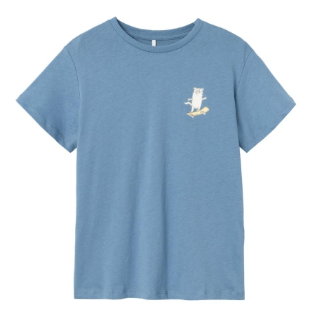 T-shirt Bleu Garçon Name it Kanes