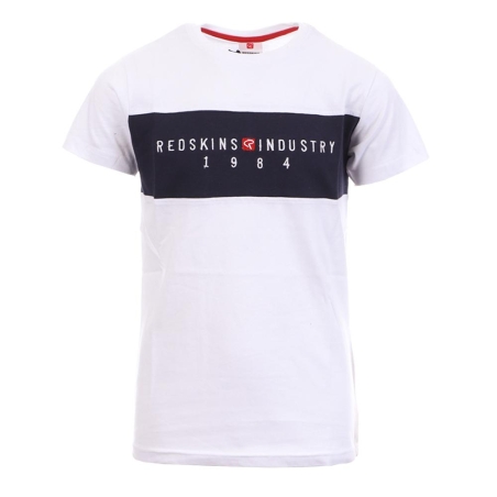 T-shirt Blanc Garçon Redskins RDS-45602