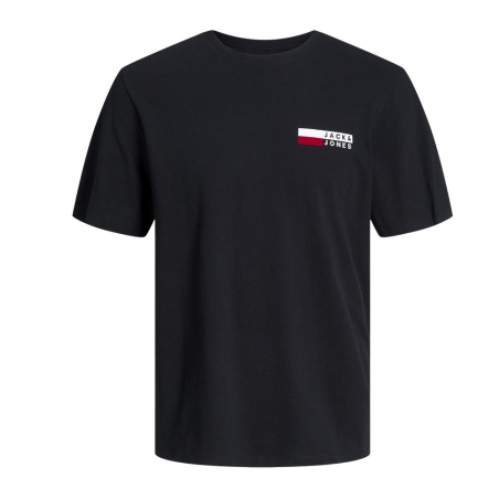 T-Shirt Noir Garçon Jack & Jones Corp