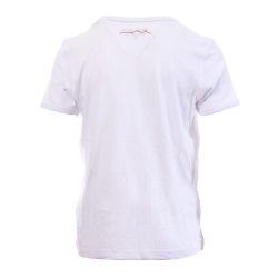 T-shirt Blanc Garçon Teddy Smith Dustin