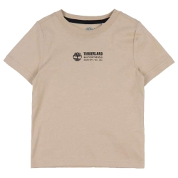 T-shirt Beige Garçon Timberland T60084