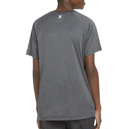 T-shirt Gris Enfant Hurley Ombre Icon Upf