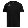 T-Shirt Noir Garçon Kappa Brizzo