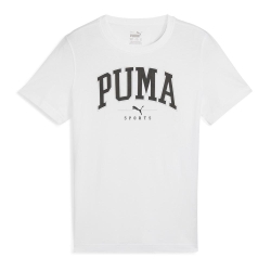 T-shirt Blanc Garçon Puma Squad Big