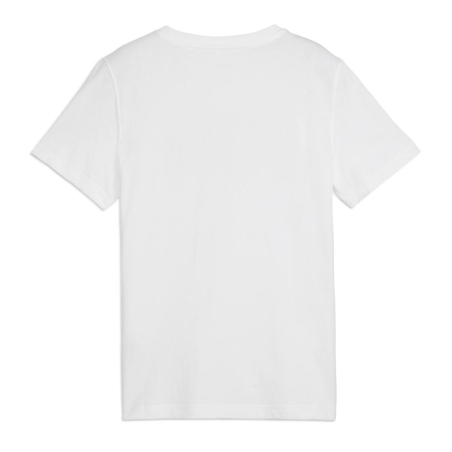 T-shirt Blanc Garçon Puma Squad Big