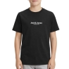 T-shirt Noir Garçon Jack & Jones Vesterbro