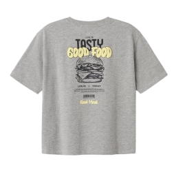 T-shirt Gris/Jaune Garçon Name it Mtibilbo