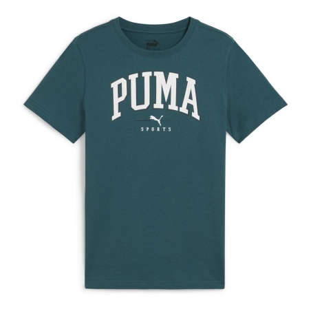 T-shirt Garçon Vert Puma Squad Big Graph