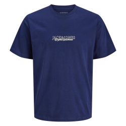 T-Shirt Bleu Garçon Jack & Jones Bleecker
