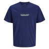 T-Shirt Bleu Garçon Jack & Jones Bleecker