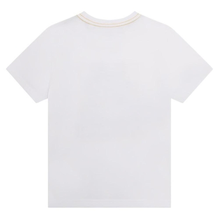 T-Shirt Blanc Garçon Timberland T60092